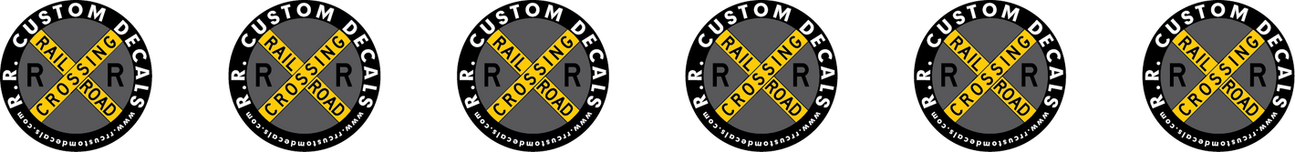 Custom Railroad Decals Logo