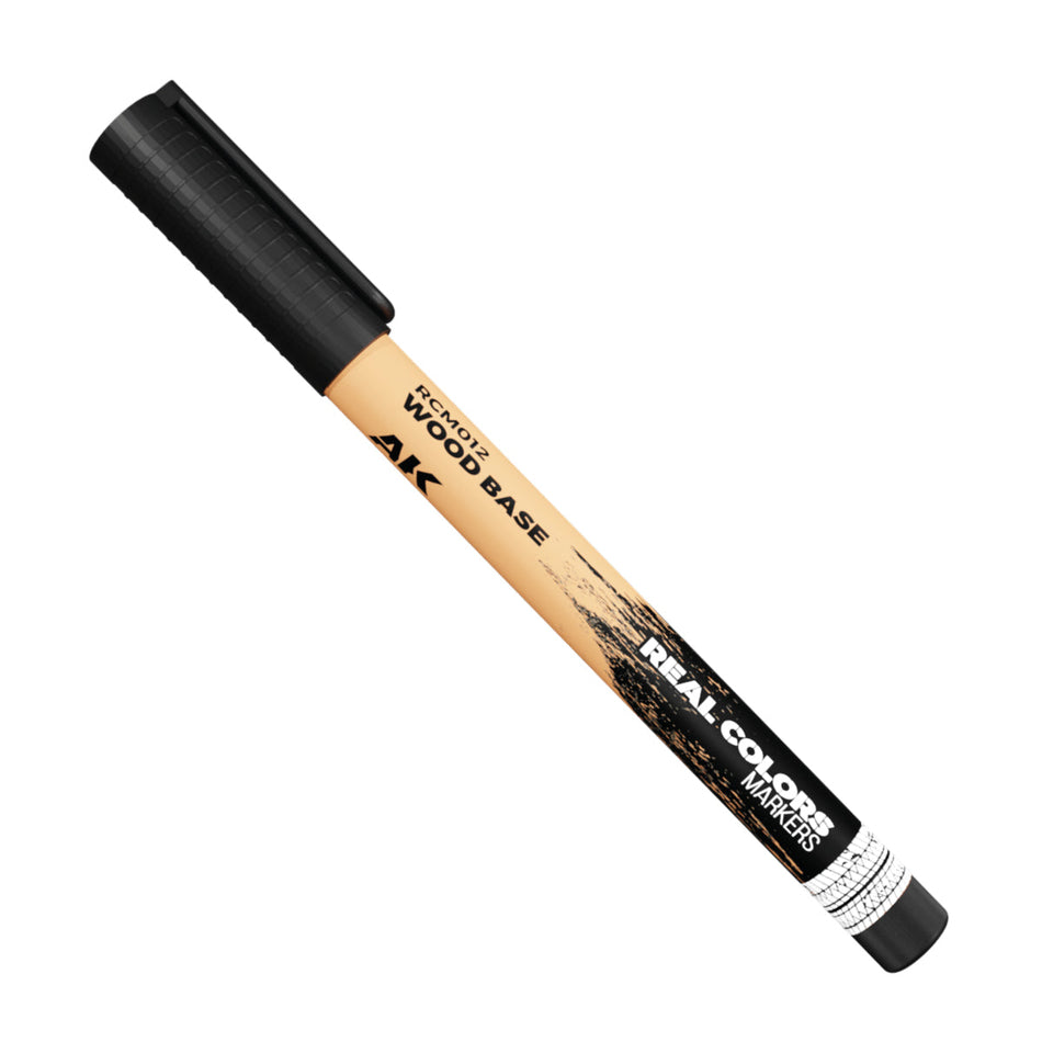 AK Interactive Real Colors Markers Wood Base