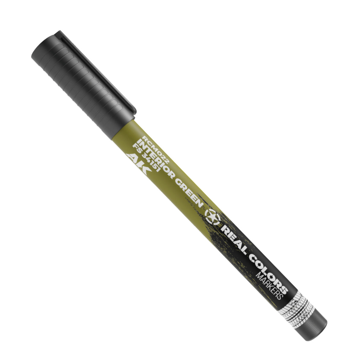 AK Interactive Real Colors Markers Interior Green FS 34151