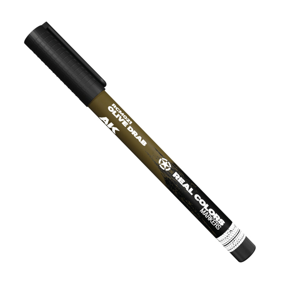 AK Interactive Real Colors Markers Olive Drab