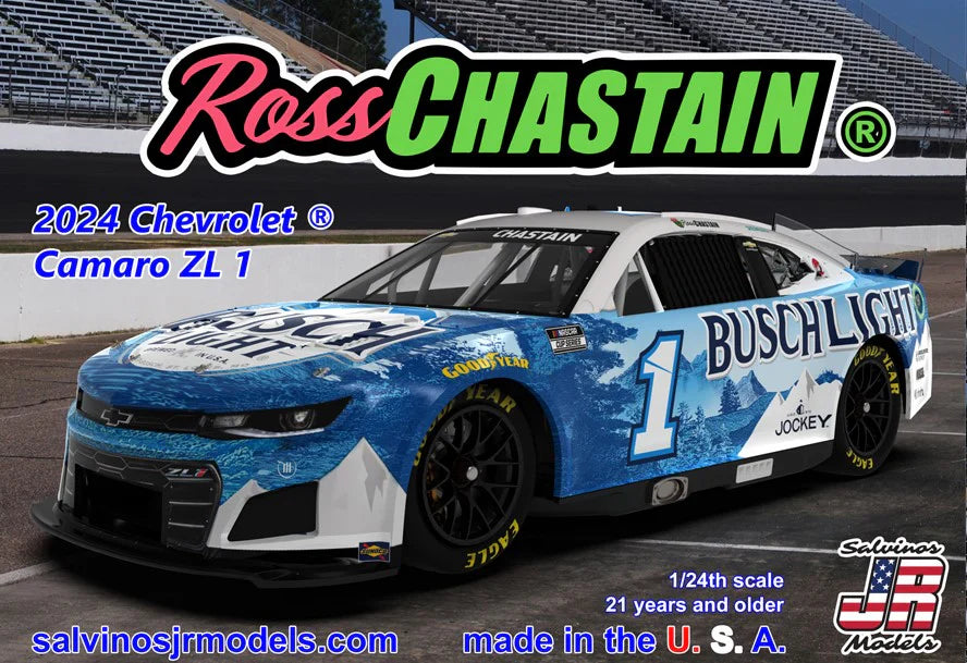 Salvinos JR Models Ross Chastain #1 2024 Busch Light Scheme