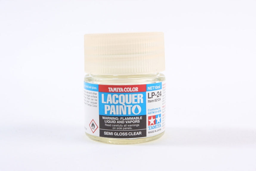 Tamiya Lacquer LP-24 Semi Gloss Clear