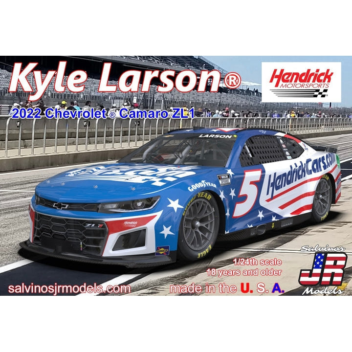 Salvinos JR Models Kyle Larson 2022 Chevrolet® Camaro Model Kit – Print ...